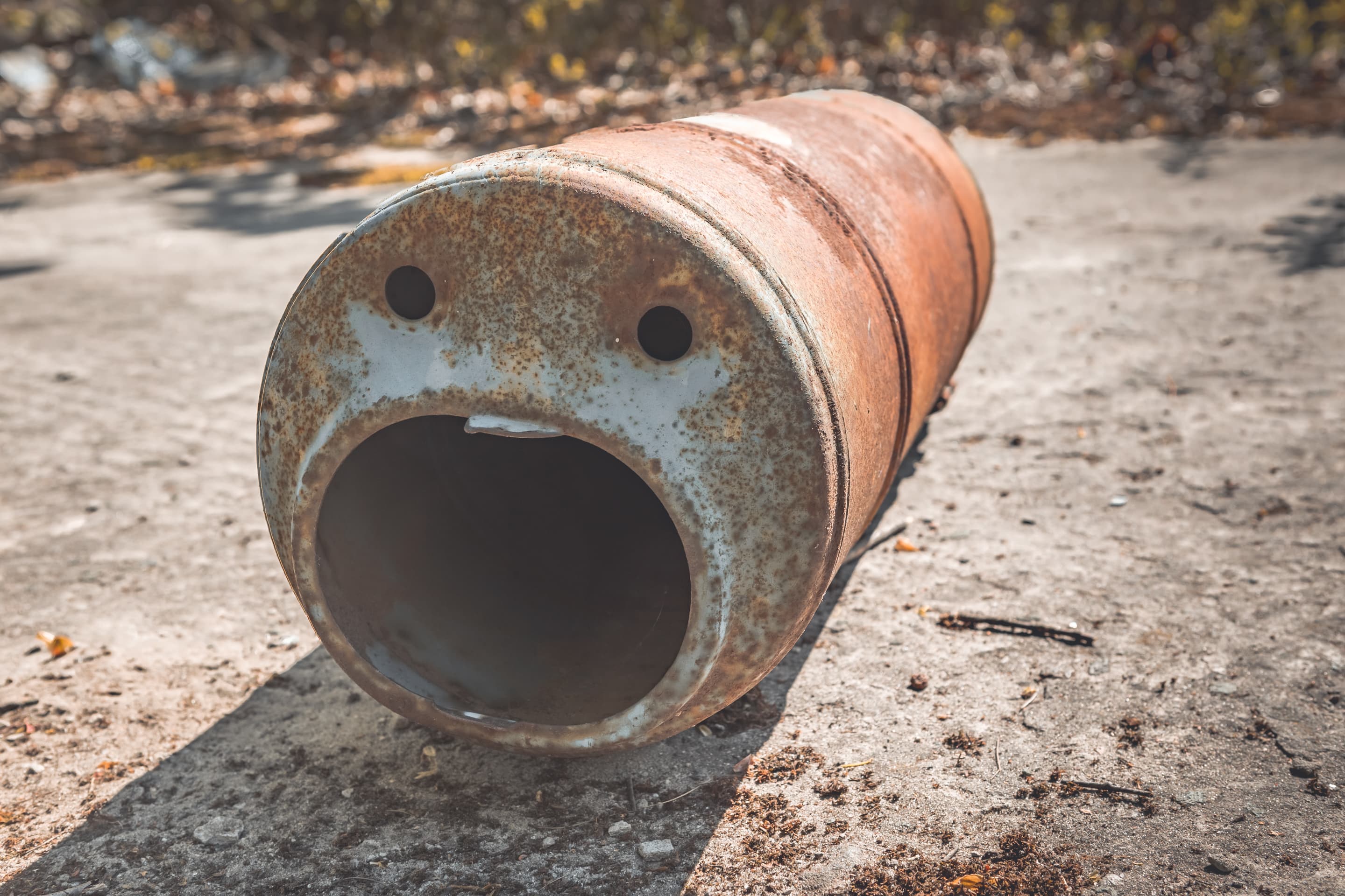 Rost — Gesicht