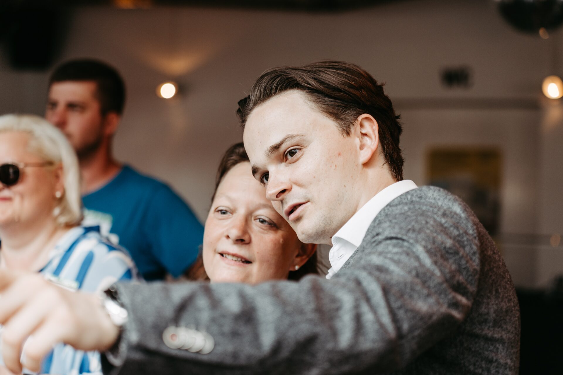 Event gäste selfie — Moritz Scheer