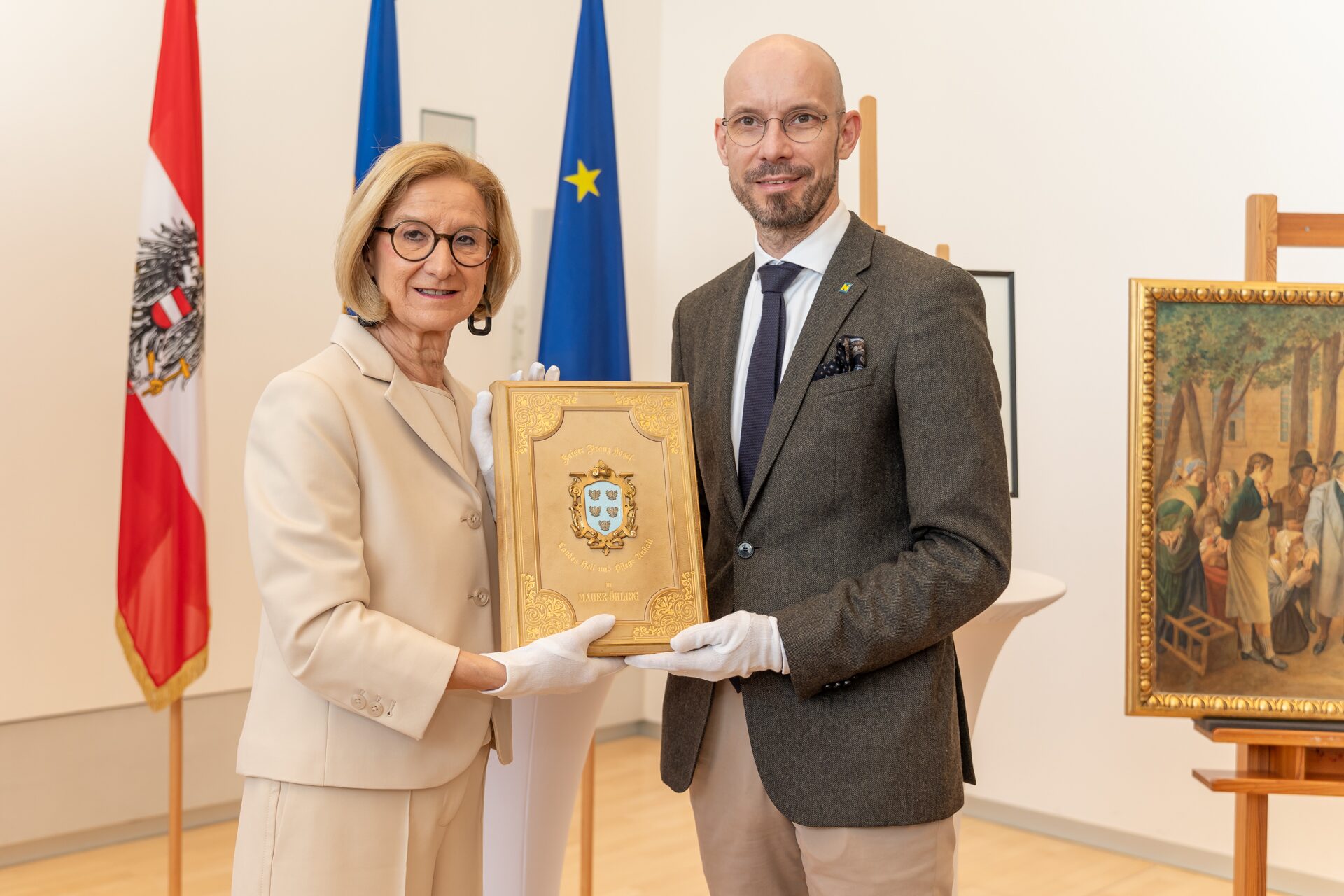 Event nö landesausstellung übergabe — Moritz Scheer