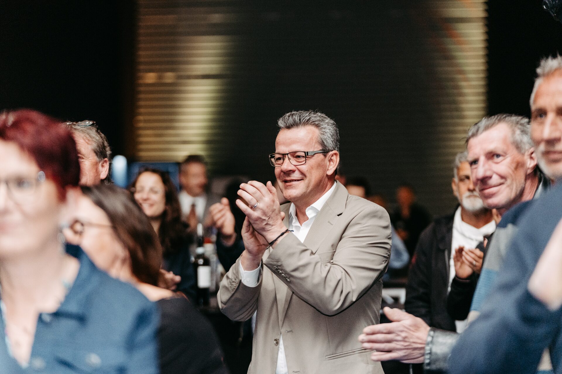 Event publikum applaus — Moritz Scheer