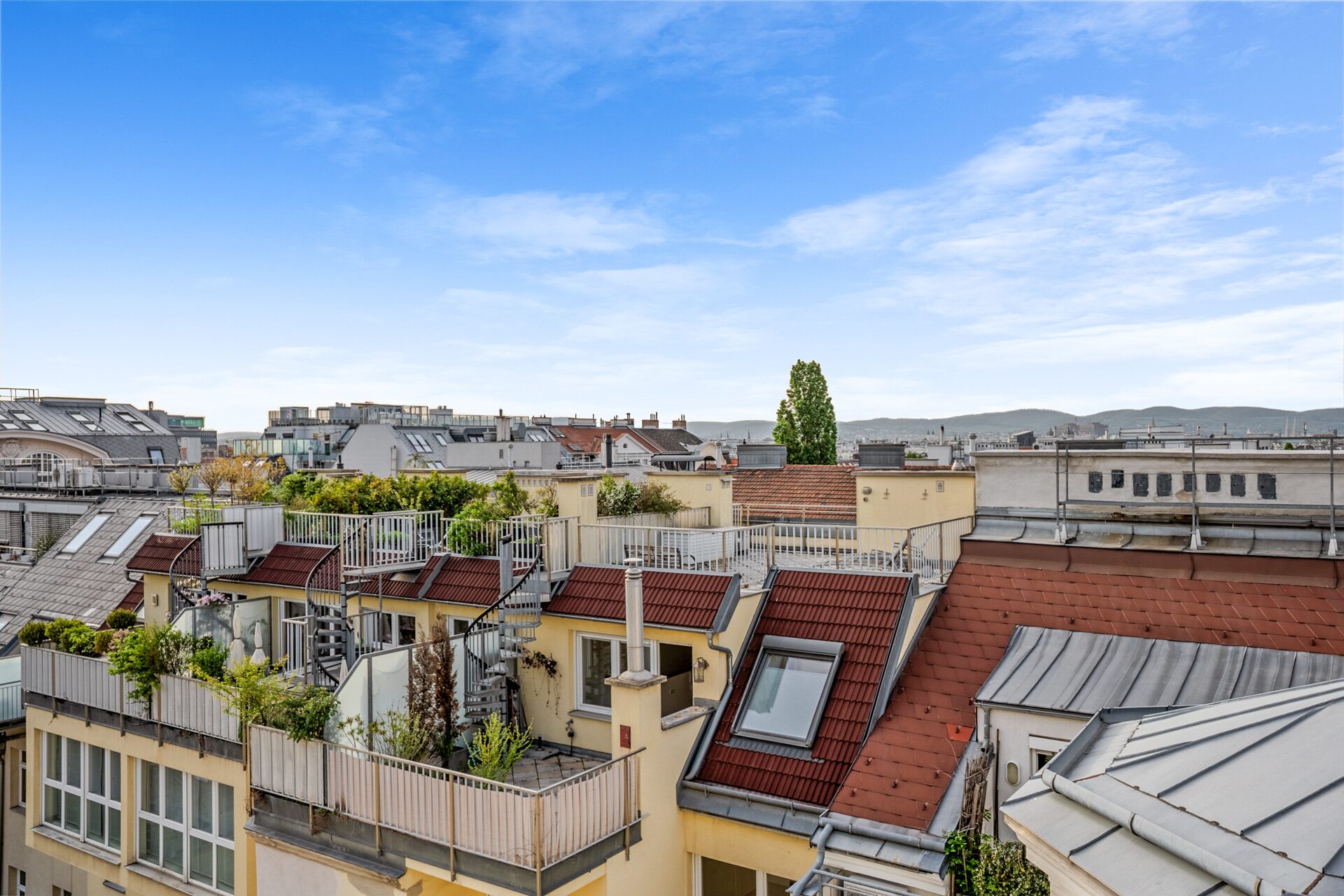 Immobilien dachterrassen wien blick — Moritz Scheer
