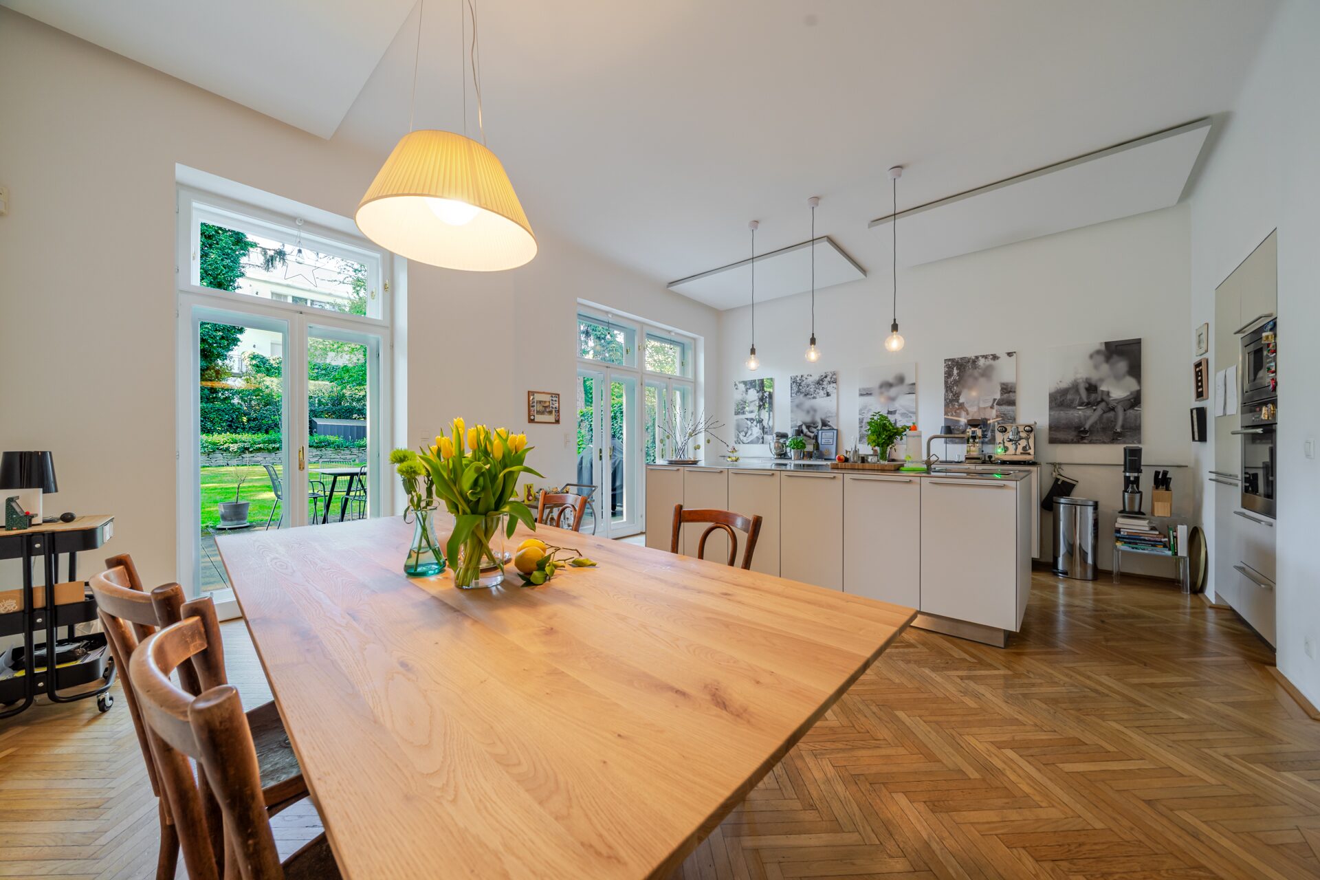 Immobilien interieur essbereich altbau — Moritz Scheer