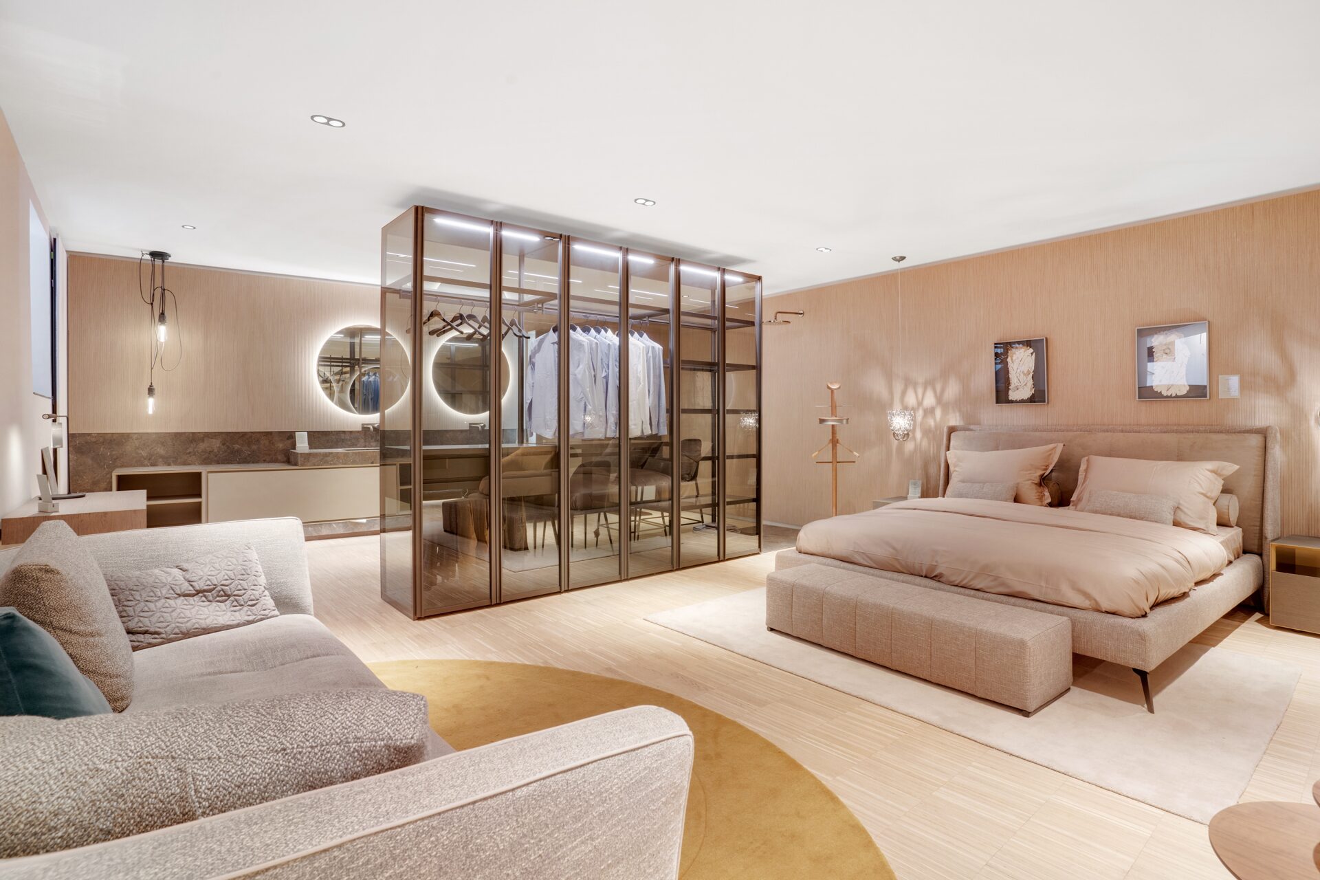 Immobilien interieur schlafzimmer ankleide 2 — Moritz Scheer