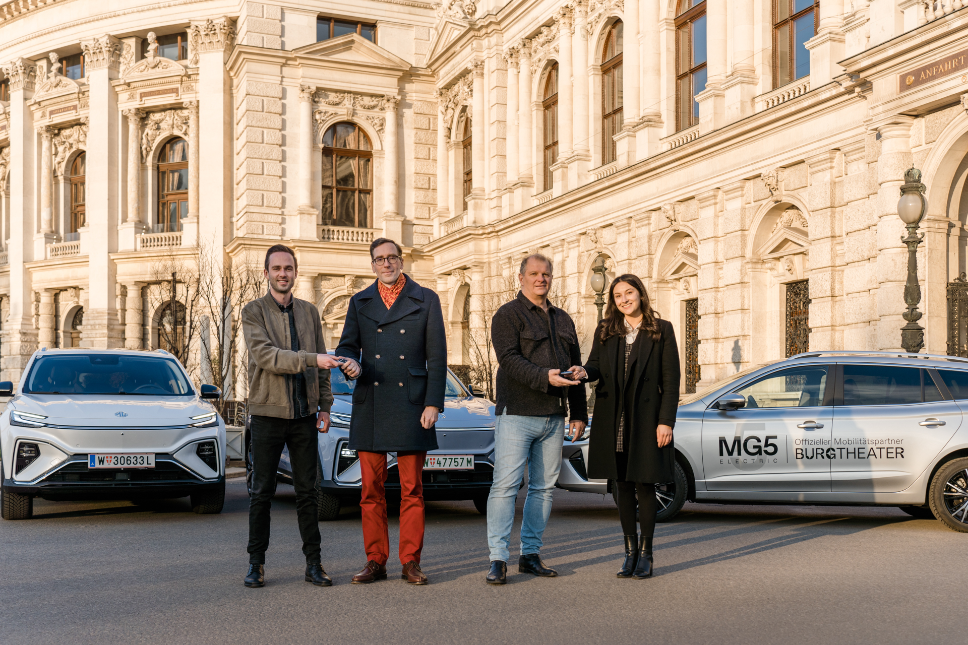 Unternehmen mg übergabe burgtheater — Moritz Scheer
